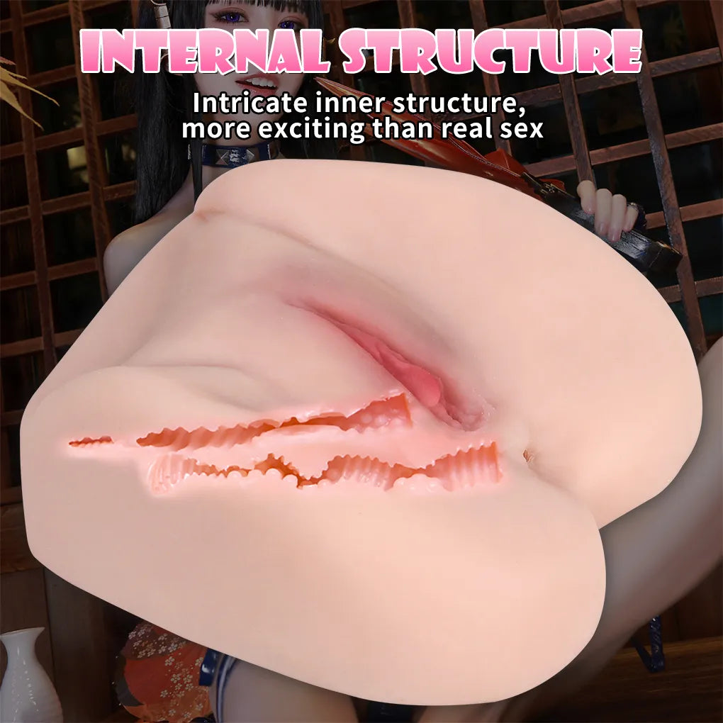 Perfect Pussy Ass Masturbator Thực Kép