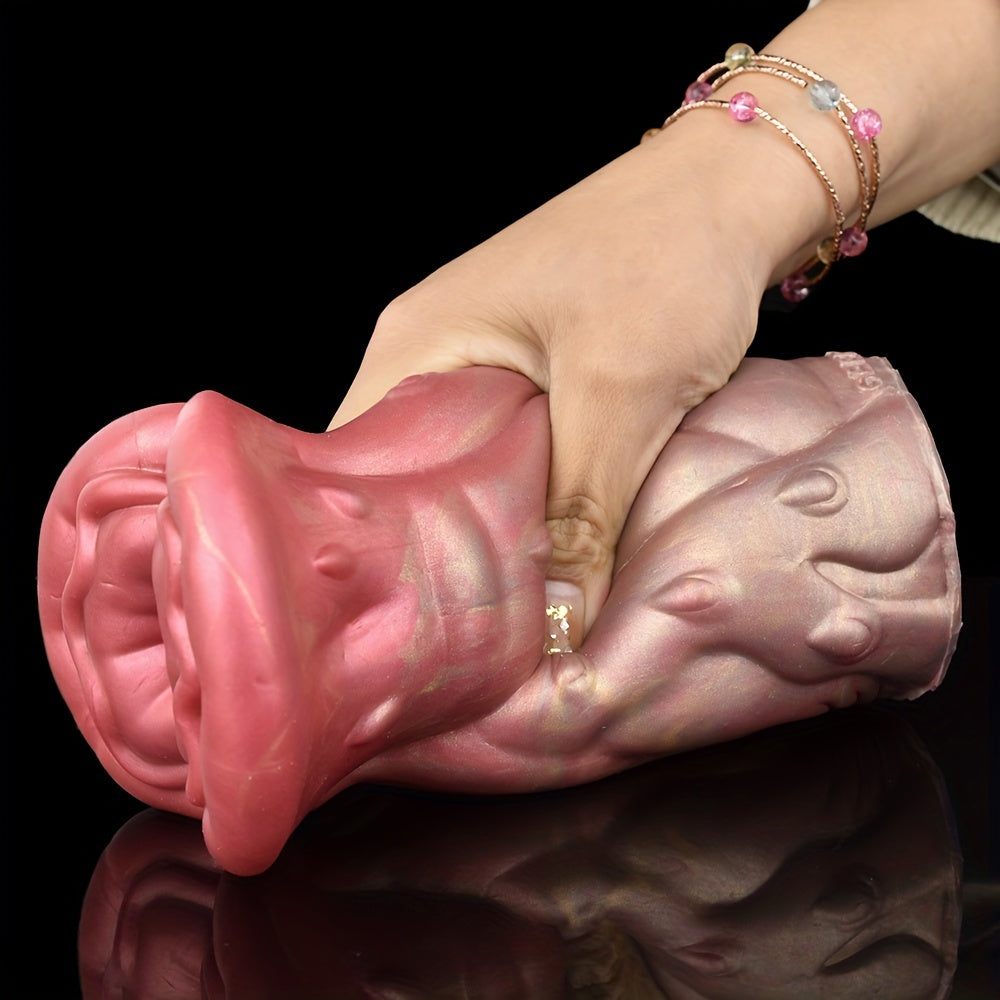 Masturbator Alien silicone pocket pussy tập luyện cực phê 