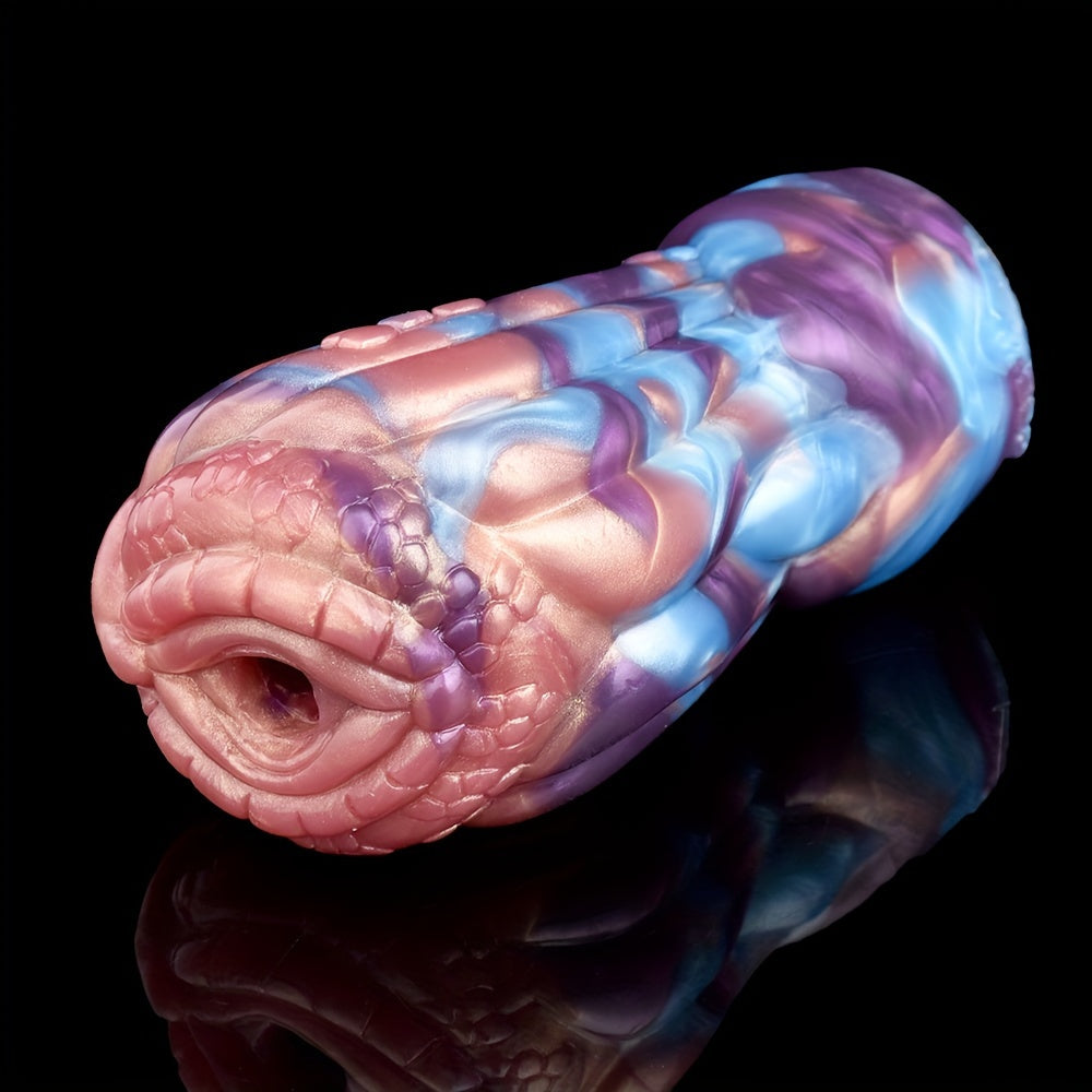 Monster pocket pussy silicone đa màu tập luyện dương vật 