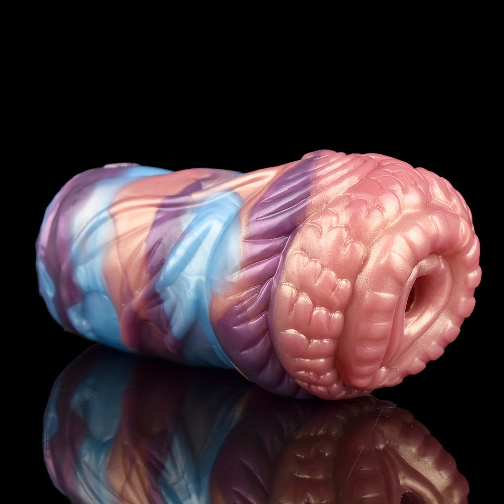 Pocket Pussy Silicone Luyện Tập Màu Sắc Siêu Thực Tế