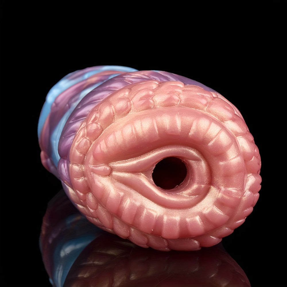 Pocket Pussy Silicone Luyện Tập Màu Sắc Siêu Thực Tế