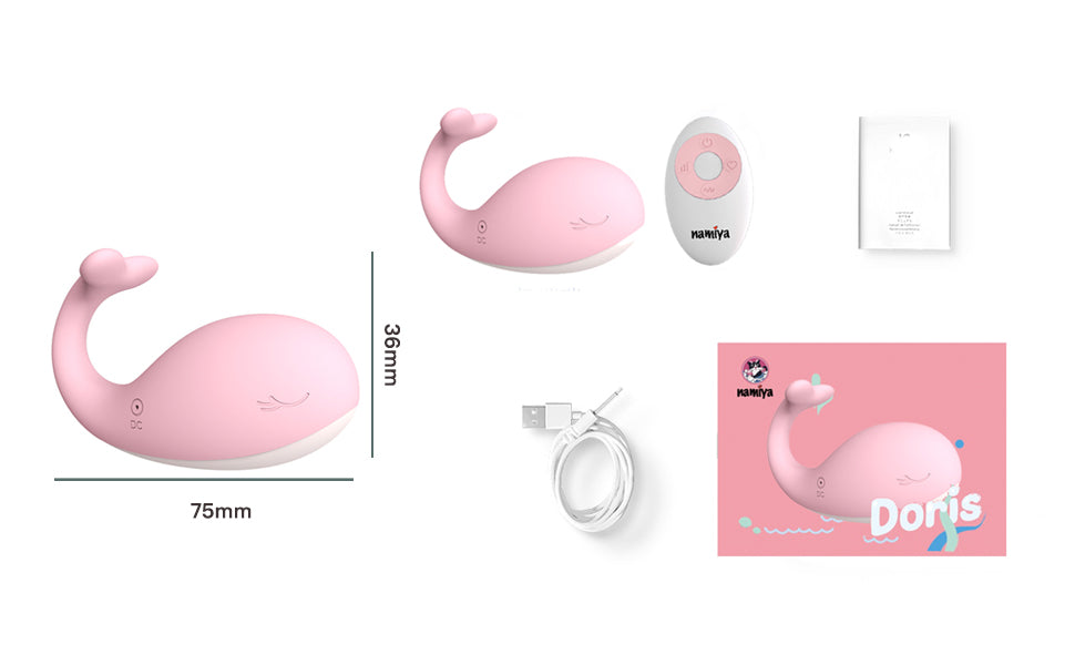 Namiya Doris Cá Voi Rung Remote Dễ Thương Ngọt Ngào