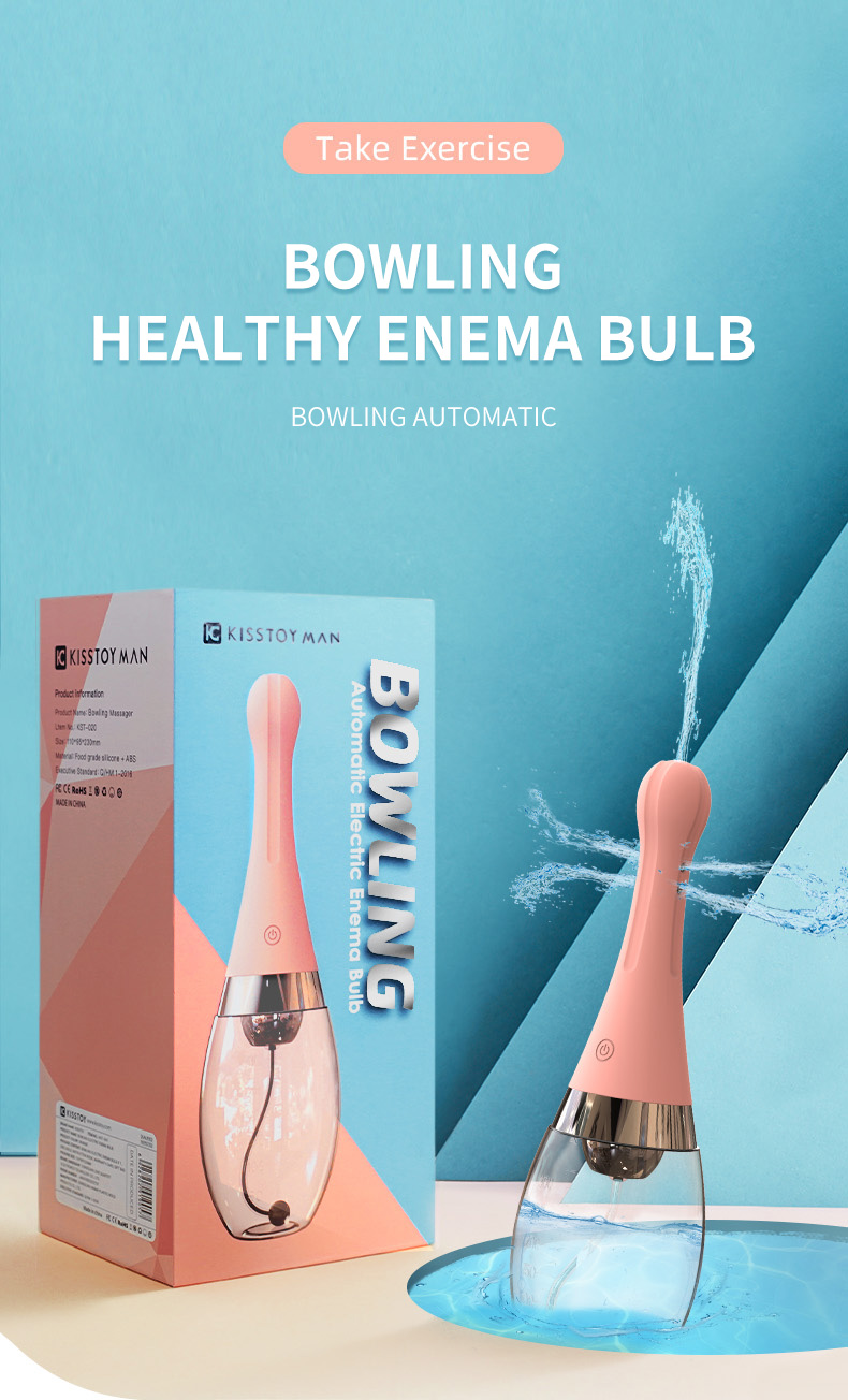 Kisstoy Enemator Anal Điện Tử Xịt Rửa Sạch Sẽ