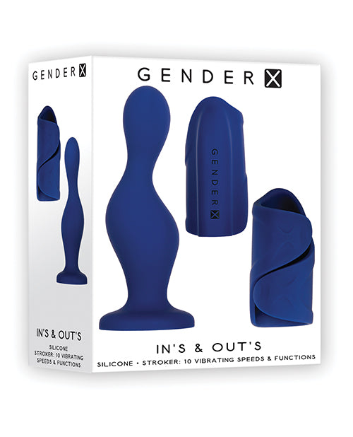 Gender X Ins Outs Dildo Stroker Kết Hợp Đa Năng 