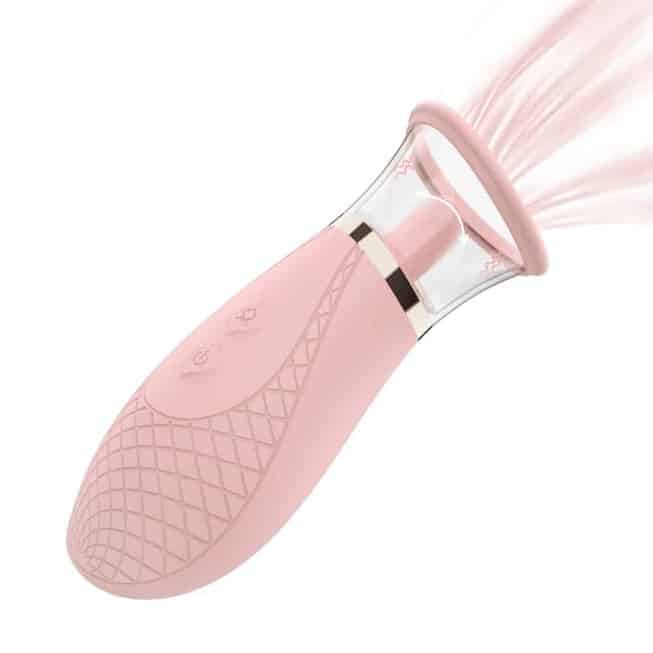Secwell SW2037 Hồng Nhạt Bơm Mút Lưỡi Rung Mạnh 