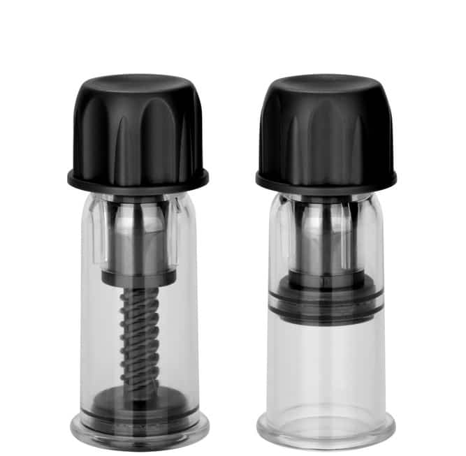 CalExotics Nipple Pump Black Twist Suck Hút Vú Mạnh 