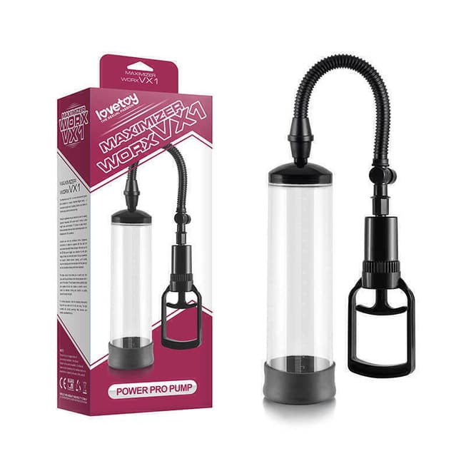 Maximizer Worx VX1 Penis Pump 7cm Trong Suốt Mở Rộng 