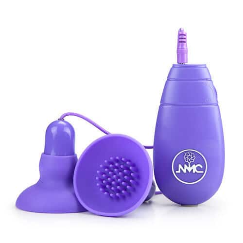 Nipple Clit Stimulator Tím Rung Điều Khiển 