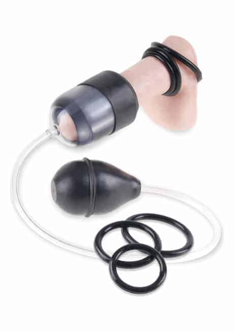 Pipedream Fetish Fantasy Bơm Đầu Dương Vật Đen Hút Mạnh Tăng Kích 