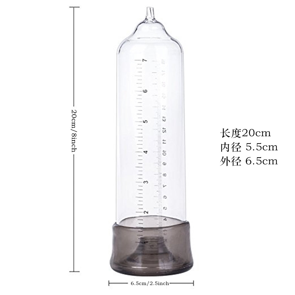 Bơm vacuum tay quay 8 inch tăng kích thước