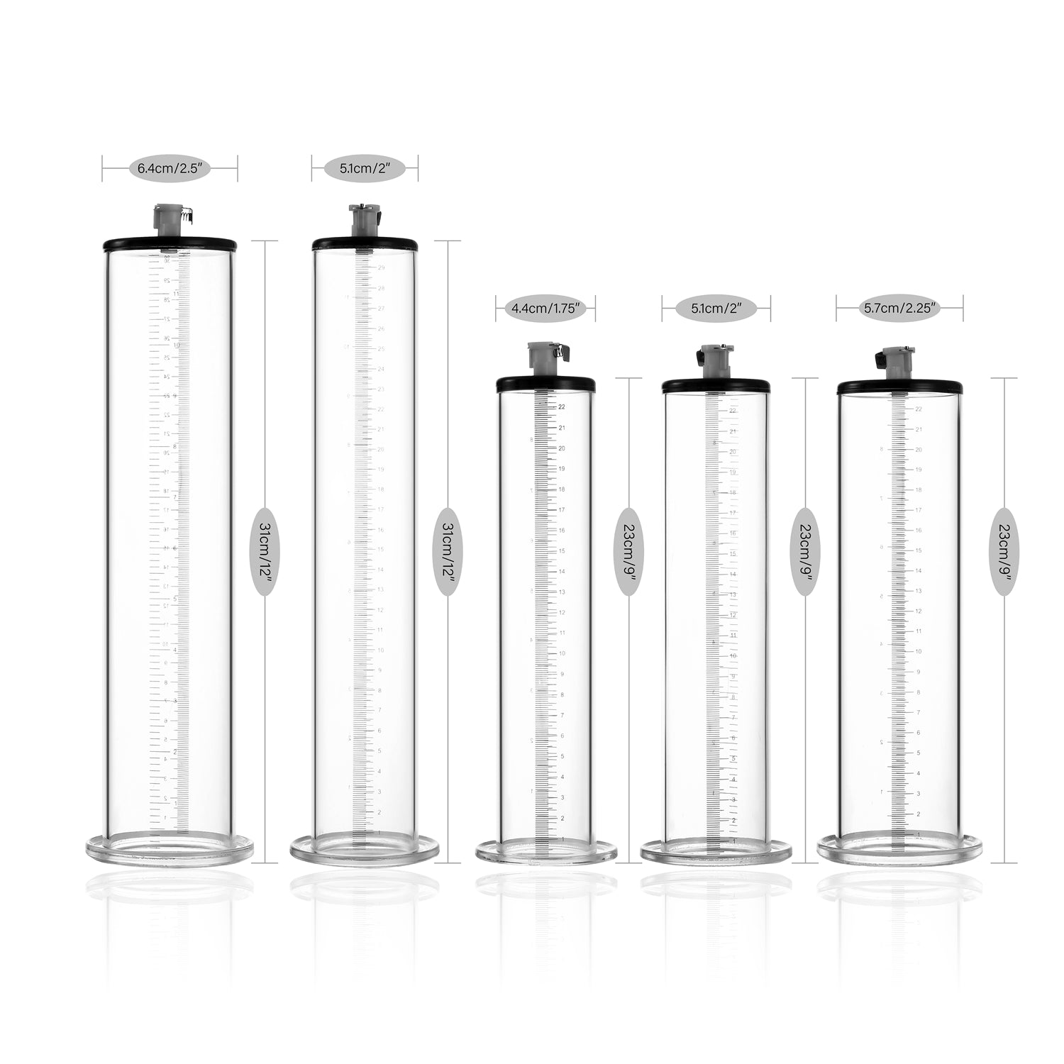 Bơm Acrylic Hút Dương Vật Tăng Kích Thước An Toàn