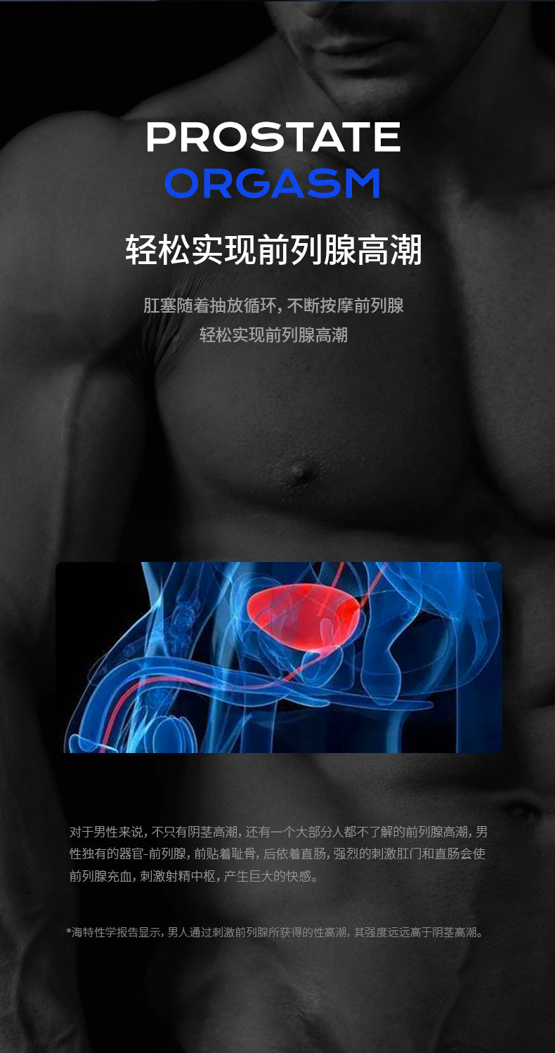 AX9L Prostate Điện Plug Hậu Môn Massage Nam Đỉnh