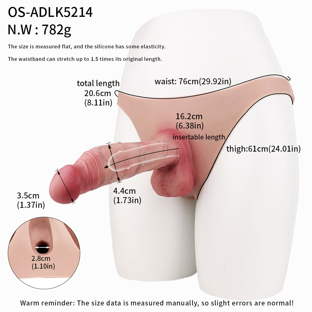 Fantasy Wear Extender 20cm Silicon Thực Tế Tăng Kích Thước 