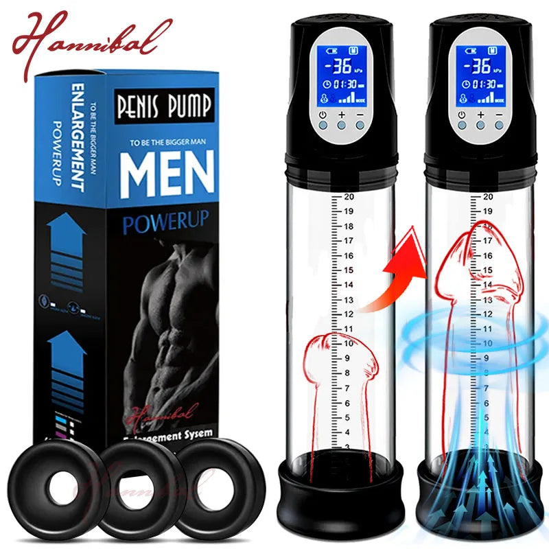 Hannibal Vacuum Pump Mở Rộng Dương Vật 
