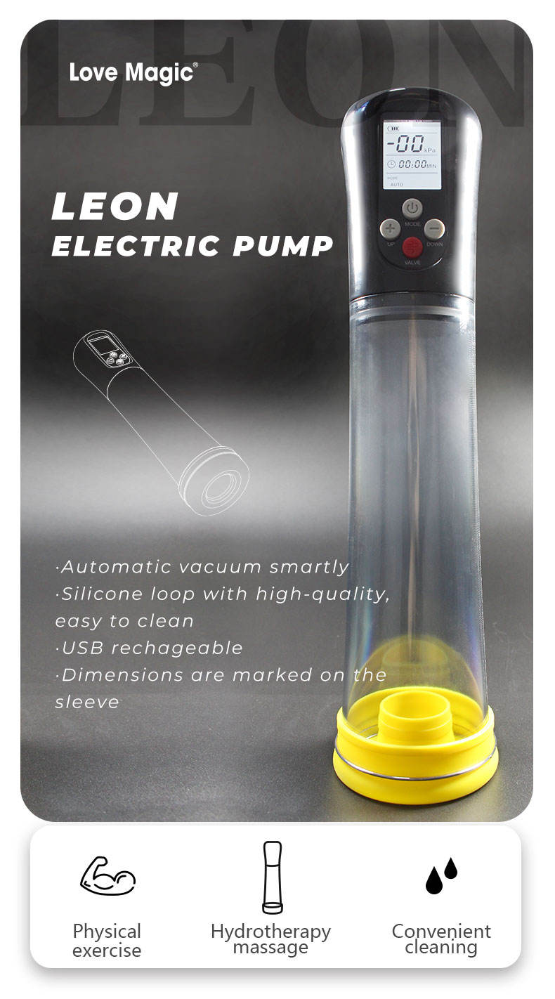 Pump Tự Động Eros E09L LCD Phóng To Hiệu Quả