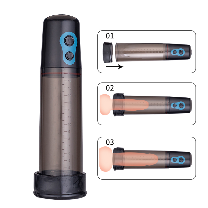 Hannibal Penis Pump Masturbator Hút Mạnh Tự Động Nam