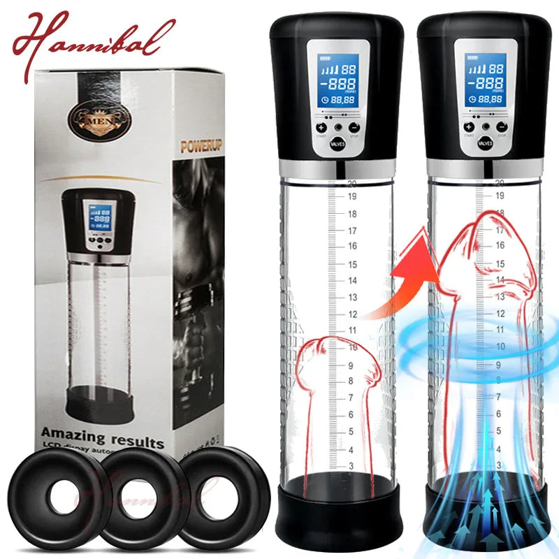 Hannibal Bơm Dương Vật Điện Tăng Kích Thích 