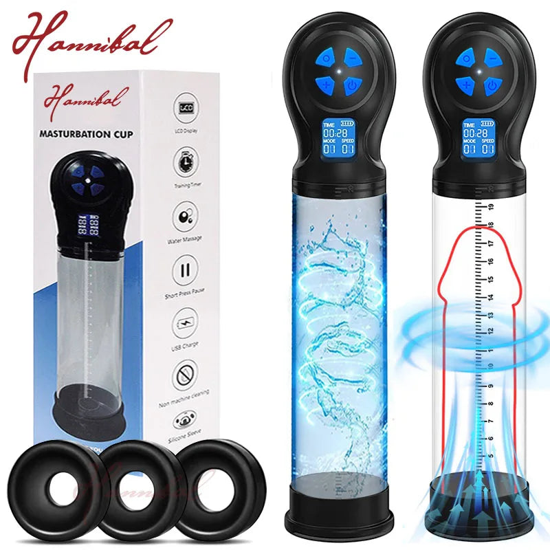 Hannibal Bơm Thuỷ Lực Nam Mở Rộng Sạc Pin 