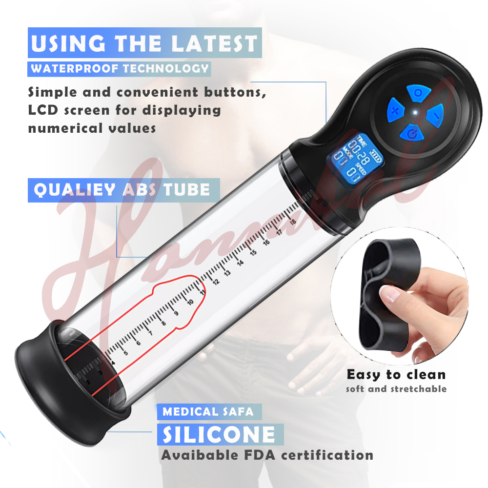 Hannibal Bơm Thuỷ Lực Nam Tự Động Mở Rộng Sạc Pin