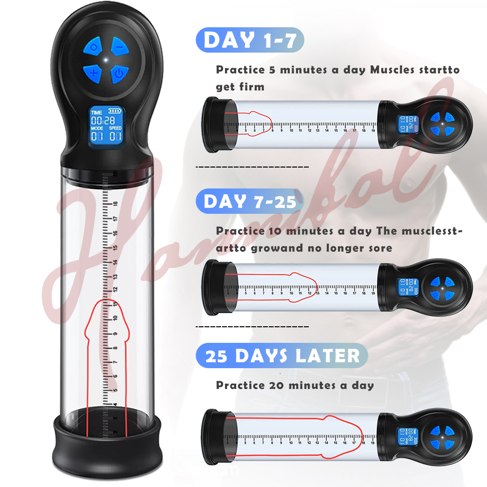 Hannibal Bơm Thuỷ Lực Nam Tự Động Mở Rộng Sạc Pin