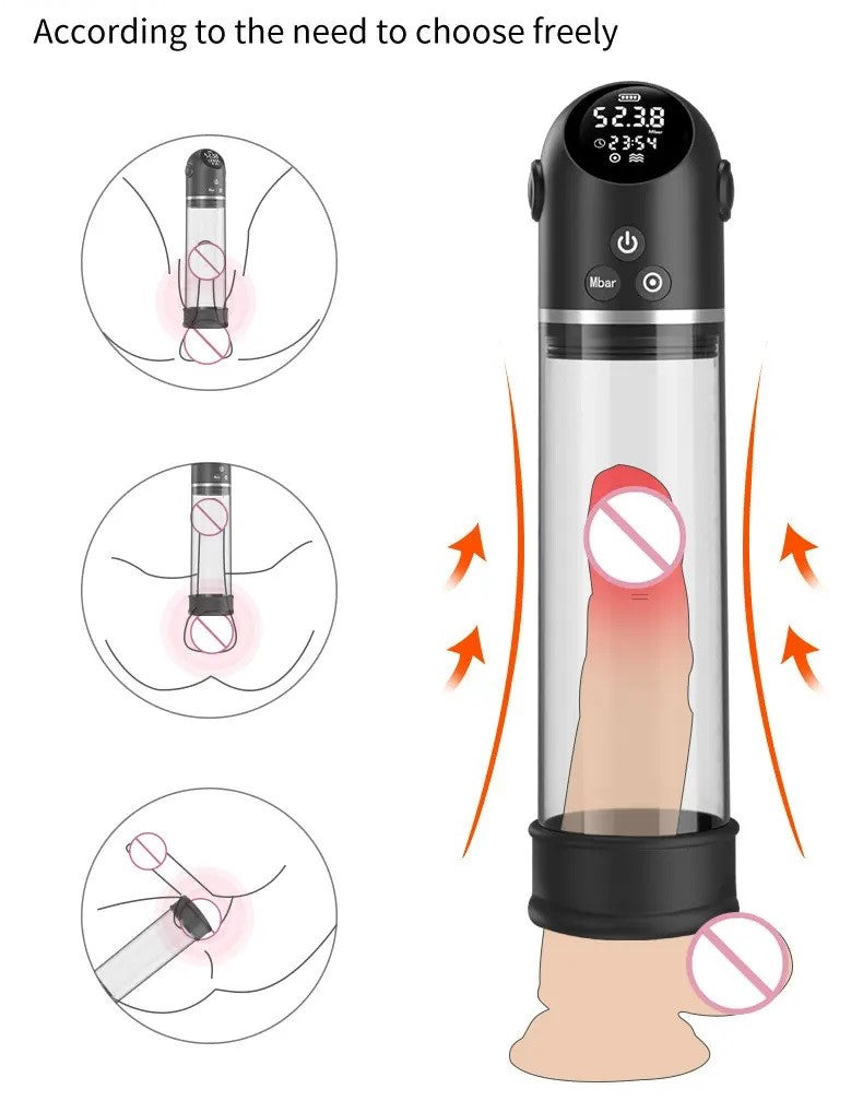 XuanAi pump 22cm lớn mạnh 4 tốc tăng kích thước