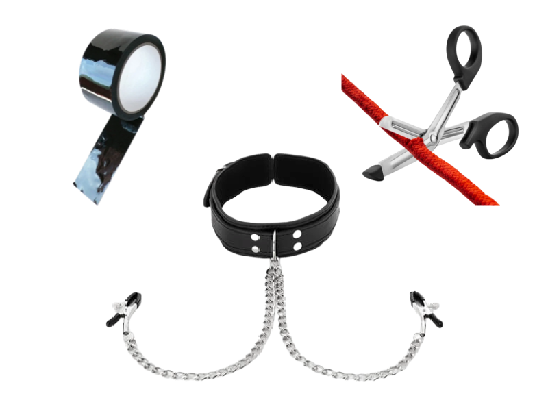 DIY Bondage Tape PVC Lingerie Gợi Cảm Tự Làm Nóng Bỏng 