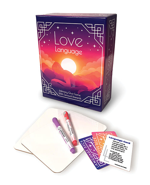 Love Language game couple quiz thân mật vui 