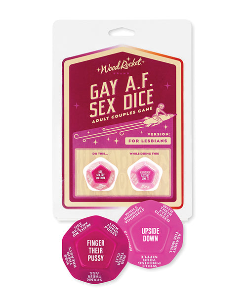 Wood Rocket Gay AF dice game cặp gay nóng bỏng 