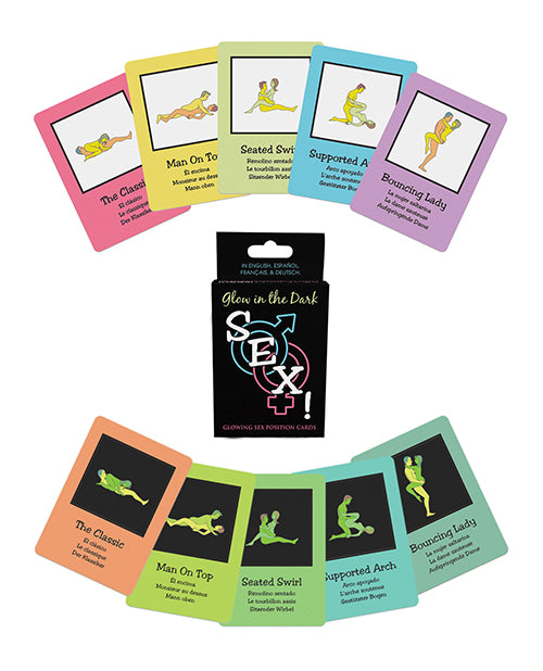 Glow Dark Sex Card Game Foreplay Sáng Tối Đam Mê Nóng Bỏng 