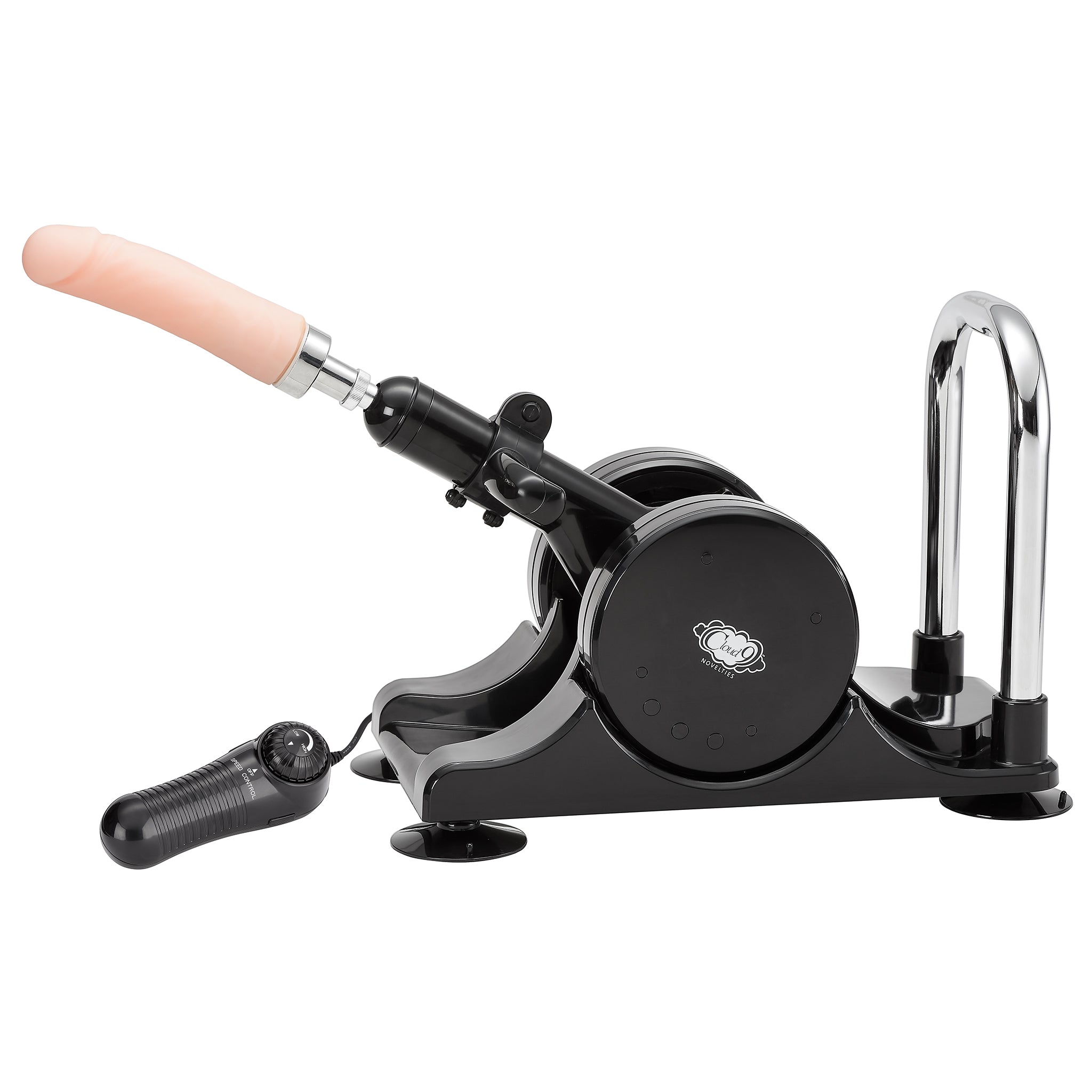 Cloud 9 máy đẩy dildo di động điều chỉnh linh hoạt 