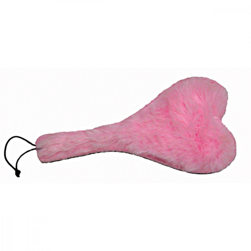 Ruff Doggie Heart Paddle Lông Hai Mặt Đánh Ấm Siêu Fun 