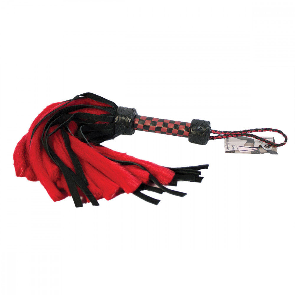 Ruff Doggie Mini Flogger Lông Vũ Da Mềm Dịu Nhẹ Ấm