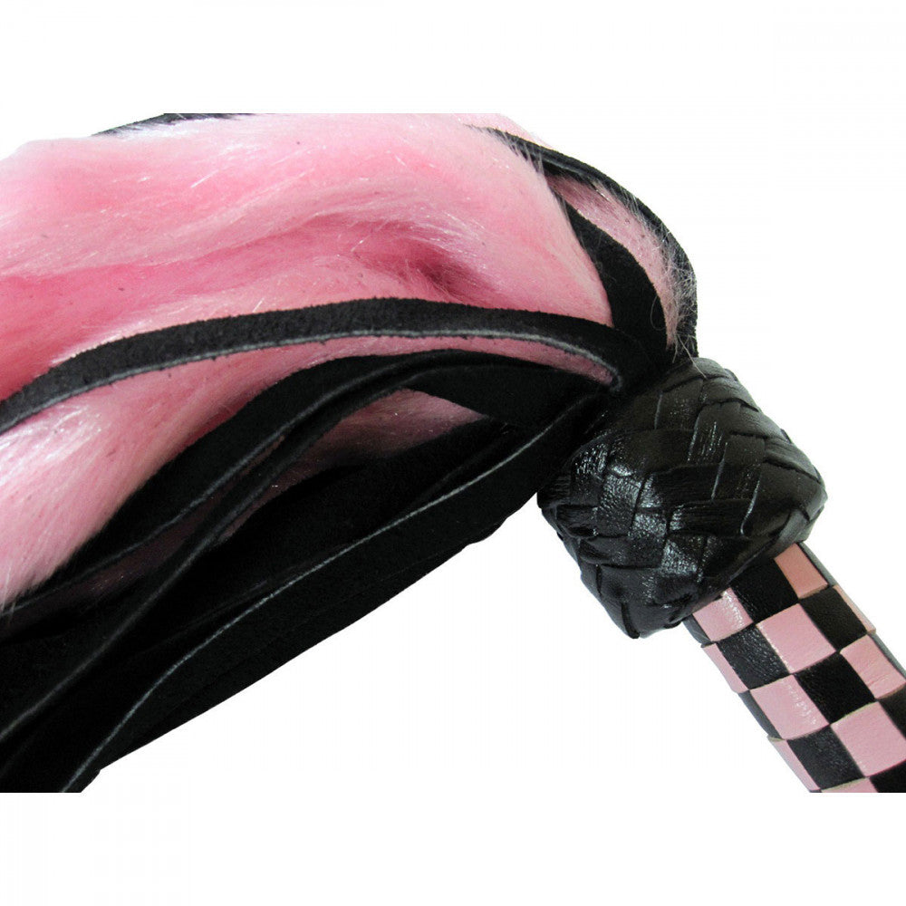 Ruff Doggie Mini Flogger Lông Vũ Da Mềm Dịu Nhẹ Ấm