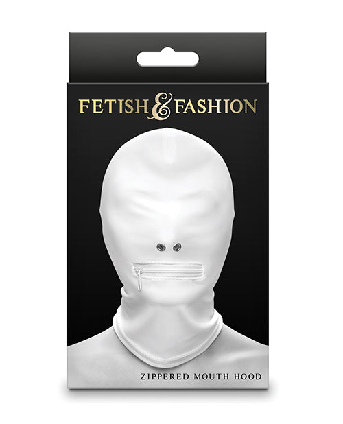 Hood Mouth Zipper Taboo Đen BDSM Nô Lệ Hấp Dẫn