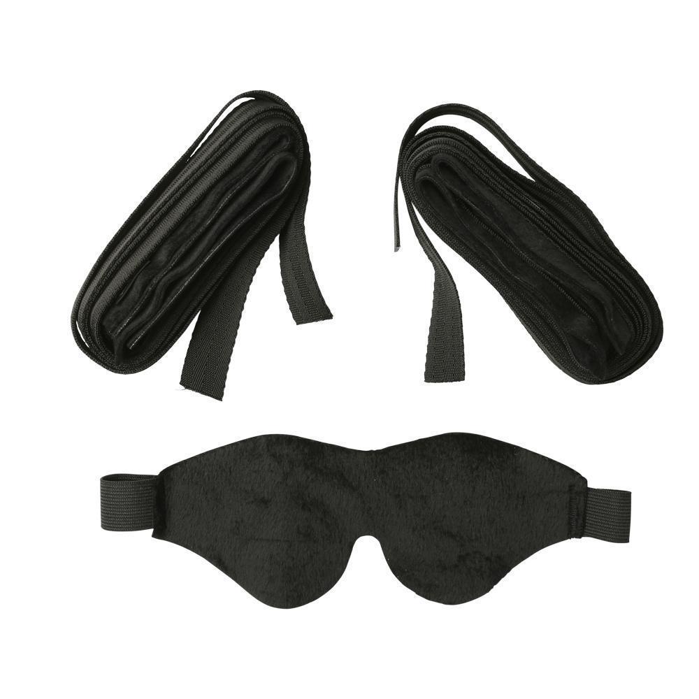 Sportsheets First Bondage Kit còng bịt mắt