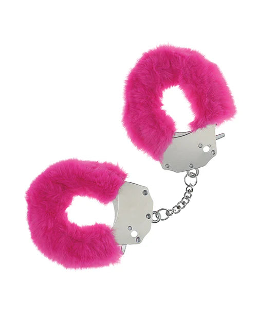 Shots Ouch Fluffy Handcuffs lông mềm heavy-duty chơi đùa