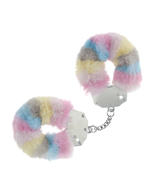 Shots Ouch Fluffy Handcuffs lông mềm heavy-duty chơi đùa