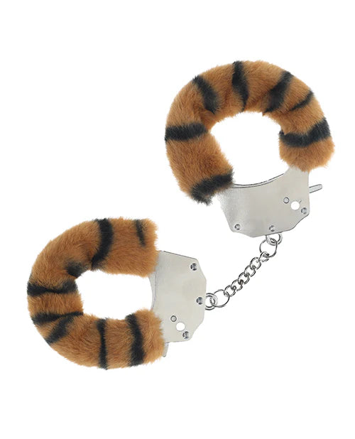 Shots Ouch Fluffy Handcuffs lông mềm heavy-duty chơi đùa
