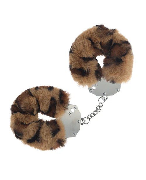 Shots Ouch Fluffy Handcuffs lông mềm heavy-duty chơi đùa