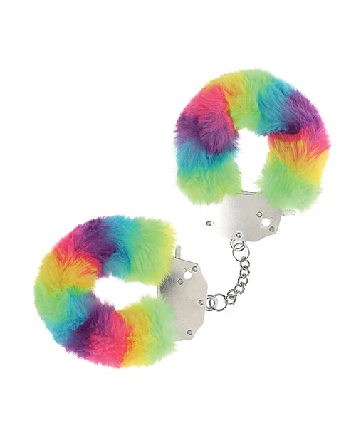 Shots Ouch Fluffy Handcuffs lông mềm heavy-duty chơi đùa