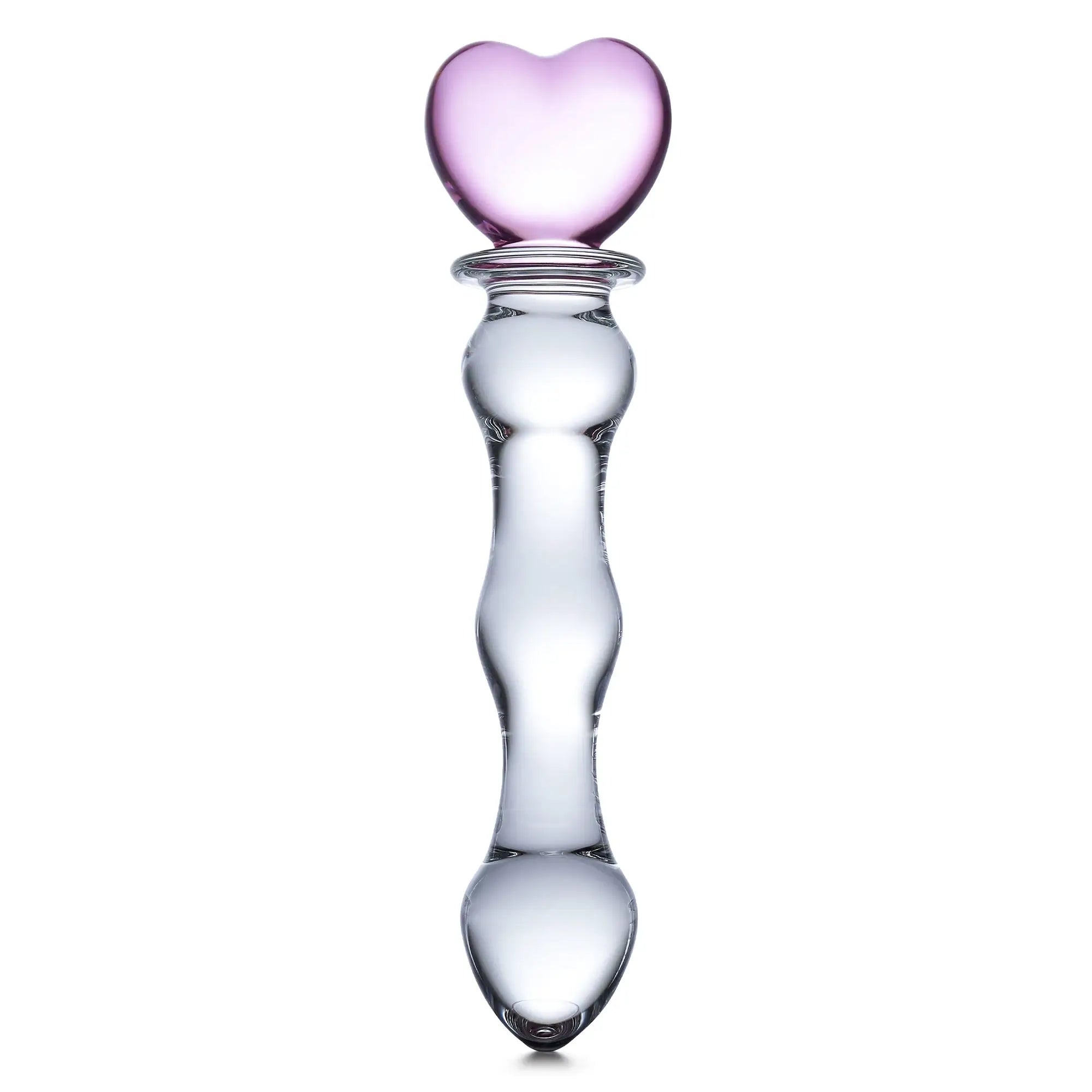 Glas Sweetheart 20cm Thủy Tinh Tim Hồng Siêu Đẹp 