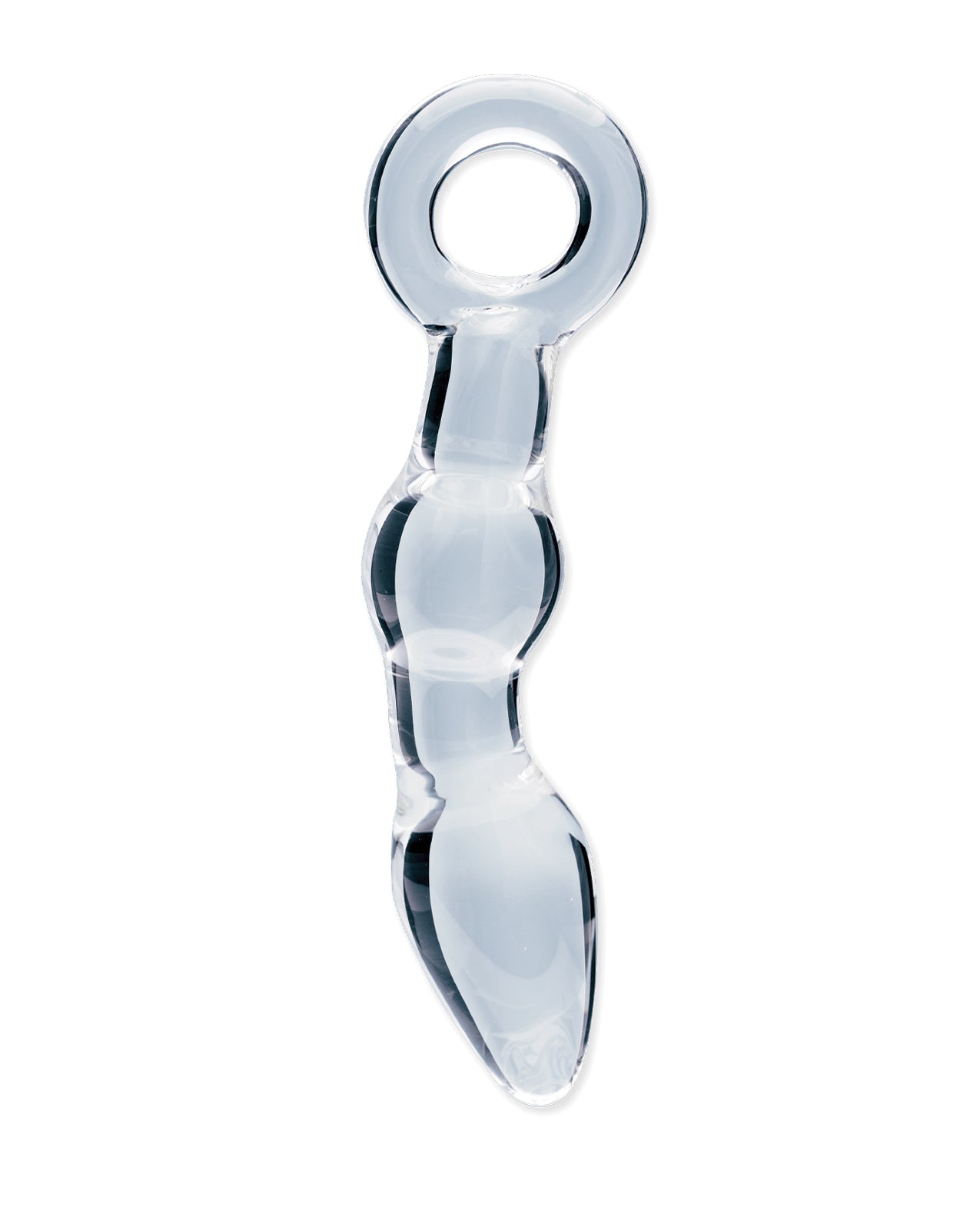 Clarity Glass Dildo Utopian, Kính Sọc Anal 13cm 