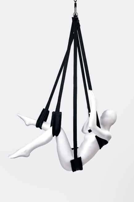 Toyfa Anonymo Xích Đu Tình Dục Đen 136cm Bay Bổng