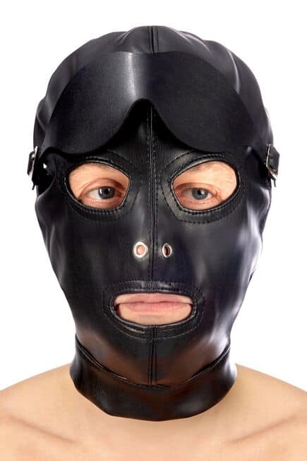 Mặt Nạ Concorde Fetish Đen Hở Miệng Feti$h Bí Mật