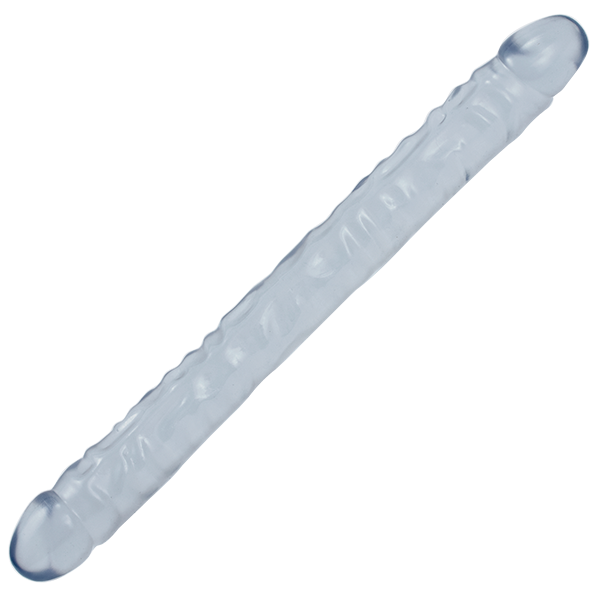 Crystal Jellies 18 inch double dong trong suốt kép dài 