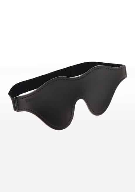 Taboom Dark Blindfold Mặt Nạ Da Đen Bondage