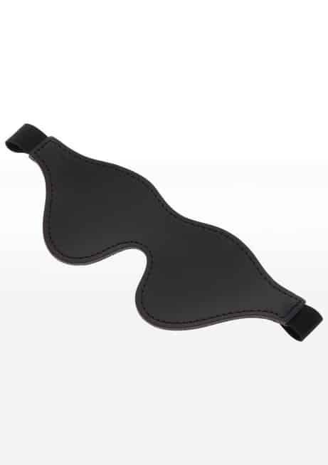 Taboom Dark Blindfold Mặt Nạ Da Đen Bondage