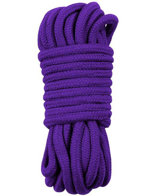 Dây Trói Lovetoy Tím 10m Cotton Siêu Mềm Bền