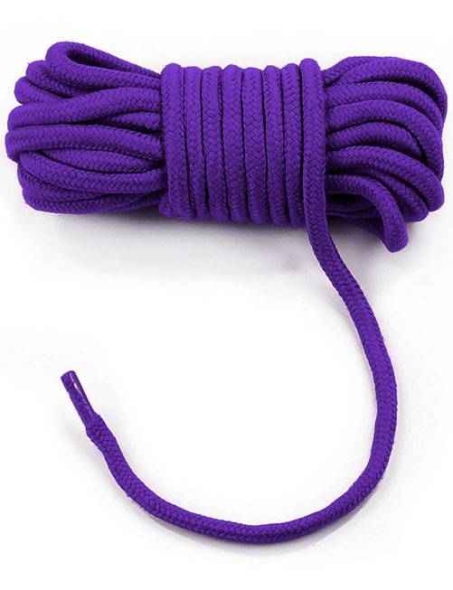 Dây Trói Lovetoy Tím 10m Cotton Siêu Mềm Bền