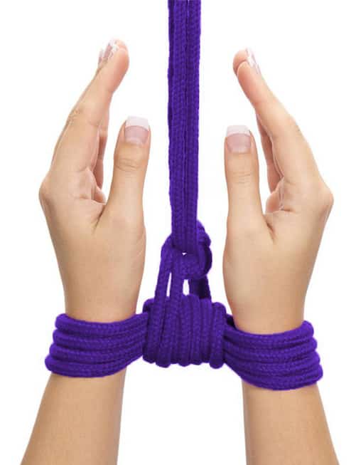 Dây Trói Lovetoy Tím 10m Cotton Siêu Mềm Bền